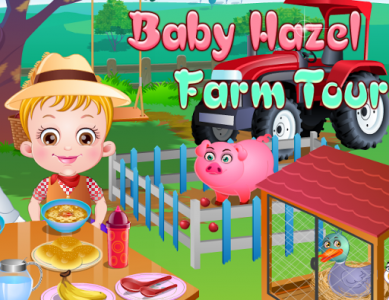 اسکرین شات بازی Baby Hazel Farm Tour 2
