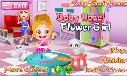 اسکرین شات بازی Baby Hazel Flower Girl 3