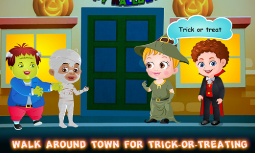 اسکرین شات بازی Baby Hazel Halloween Night 8