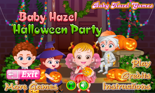 اسکرین شات بازی Baby Hazel Halloween Party 1