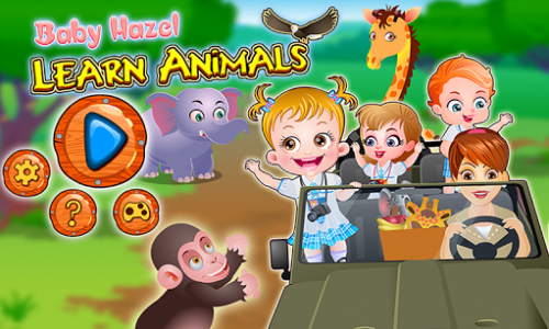 اسکرین شات بازی Baby Hazel Learn Animals 1