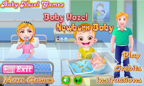 اسکرین شات بازی Baby Hazel Newborn Baby 1