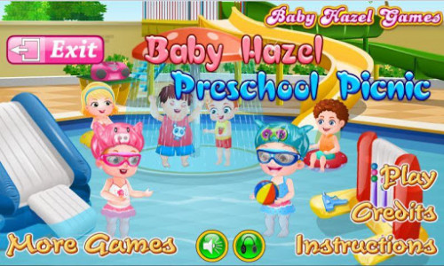 اسکرین شات بازی Baby Hazel Preschool Picnic 1