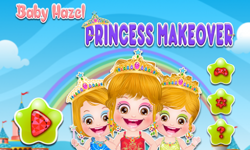 اسکرین شات بازی Baby Hazel Princess Makeover 1