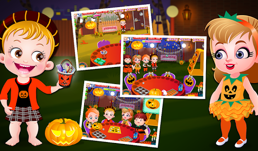 اسکرین شات بازی Baby Hazel Pumpkin Party 1