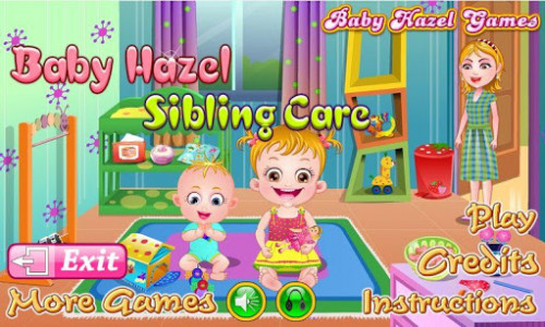 اسکرین شات بازی Baby Hazel Sibling Care 1