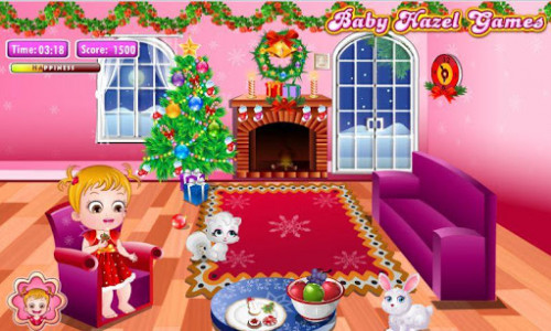 اسکرین شات بازی Baby Hazel Christmas Time 2
