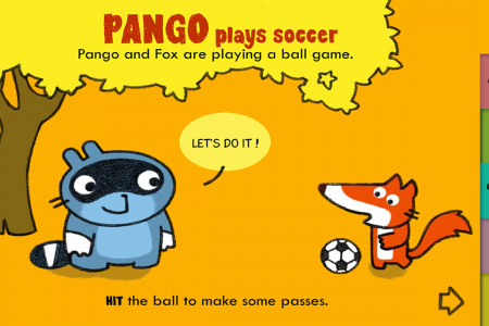 اسکرین شات بازی Pango plays soccer 5