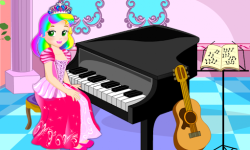 اسکرین شات بازی Piano for kids - girl games 1