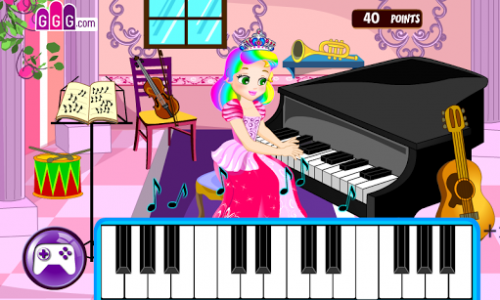 اسکرین شات بازی Piano for kids - girl games 2