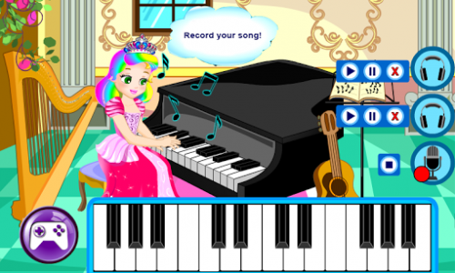اسکرین شات بازی Piano for kids - girl games 5
