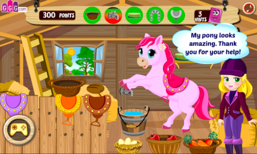 اسکرین شات بازی Pony game - Care games 2