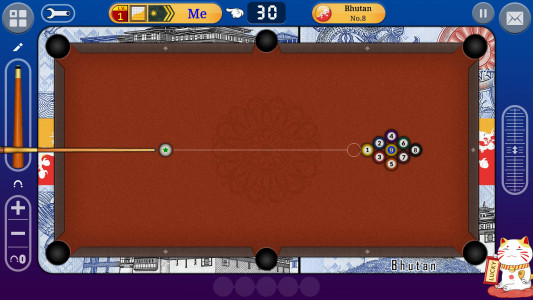 اسکرین شات بازی USA 8 ball online pool offline 3
