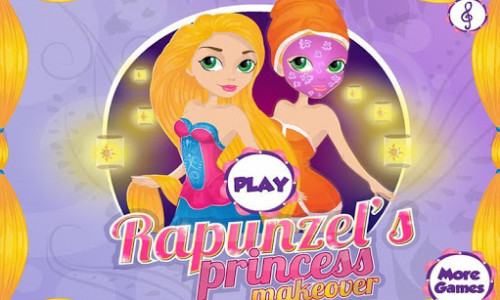 اسکرین شات بازی Rapunzel Princess Makeover Spa 1
