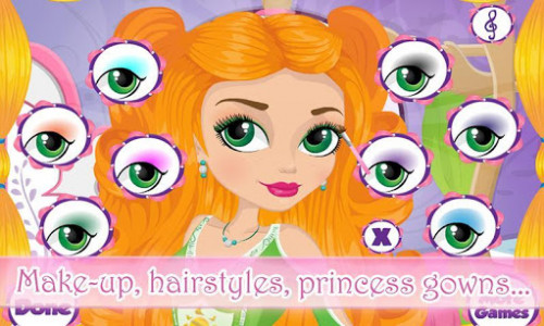 اسکرین شات بازی Rapunzel Princess Makeover Spa 3