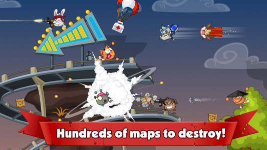 اسکرین شات 2 بازی Wormix: PvP Tactical Shooter