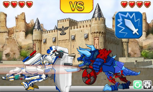 اسکرین شات بازی Tyranno+Tricera2-Combine! Dino Robot:Dinosaur Game 6