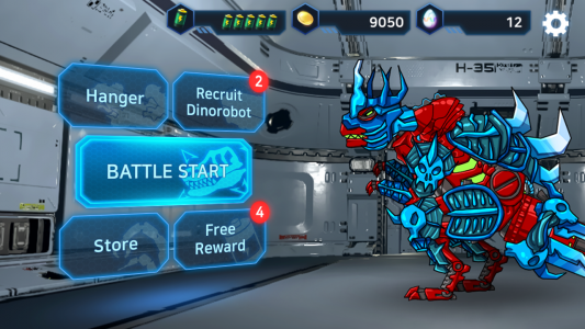 اسکرین شات بازی Dino Robot Battle Field - Armoured Dinosaurs War 6