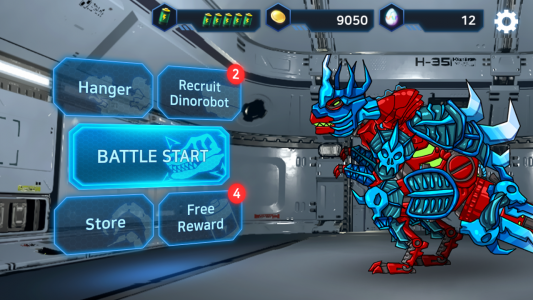 اسکرین شات بازی Dino Robot Battle Field: War 6