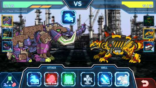 اسکرین شات بازی Dino Robot Battle Field: War 3
