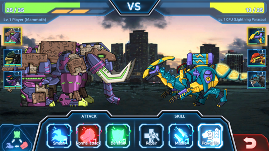 اسکرین شات بازی Dino Robot Battle Field: War 5