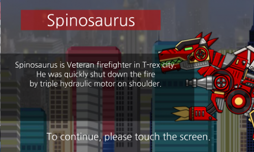 اسکرین شات بازی Spinosaurus - Dino Robot 1
