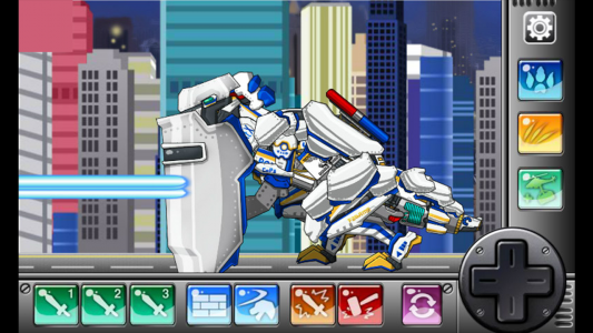 اسکرین شات بازی T-rex Cops- Combine! DinoRobot 1