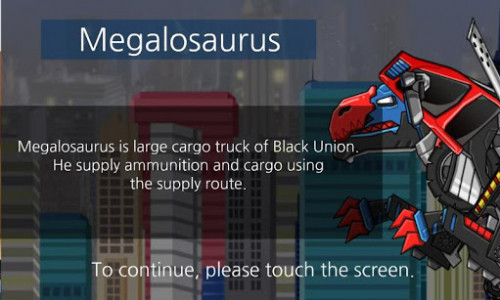 اسکرین شات بازی Megalosaurus - Dino Robot 1