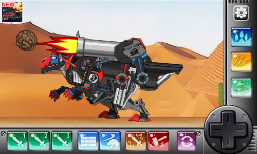 اسکرین شات بازی Megalosaurus - Dino Robot 2