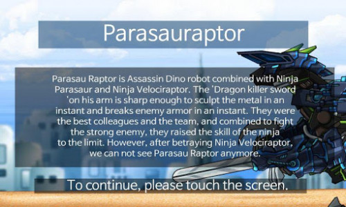 اسکرین شات بازی Parasauraptor - Dino Robot 1