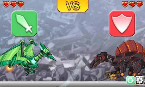 اسکرین شات بازی Combine! Dino Robot-MagmaSpino 3