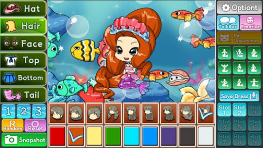 اسکرین شات بازی Mermaid Girl : dress up game 2