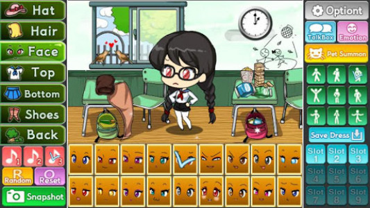 اسکرین شات بازی School Pretty Girl : dress up game 3