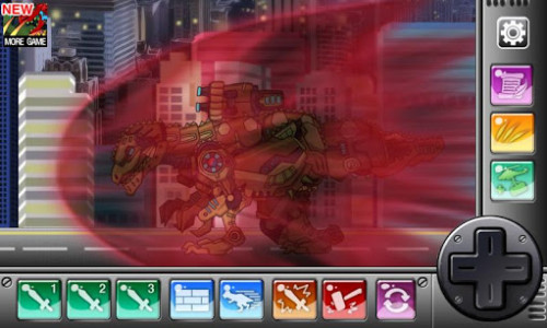 اسکرین شات بازی Giganotosaurus - Combine! Dino Robot 3
