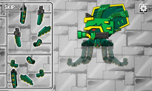 اسکرین شات بازی Ancient Octopus - Combine! Dino Robot 4