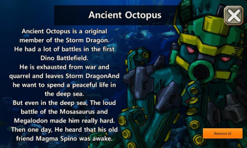 اسکرین شات بازی Ancient Octopus - Combine! Dino Robot 1