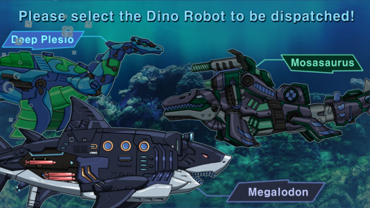 اسکرین شات بازی DinoRobot- Megalodon: Dinosaur 2
