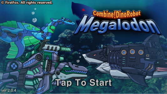اسکرین شات بازی DinoRobot- Megalodon: Dinosaur 1