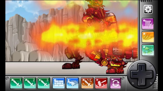 اسکرین شات بازی Fire Tyrannosaurus- Dino Robot 3
