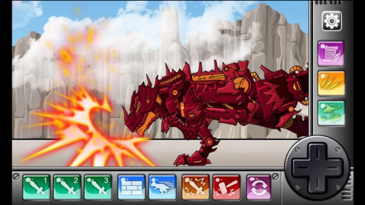 اسکرین شات بازی Fire Tyrannosaurus- Dino Robot 2
