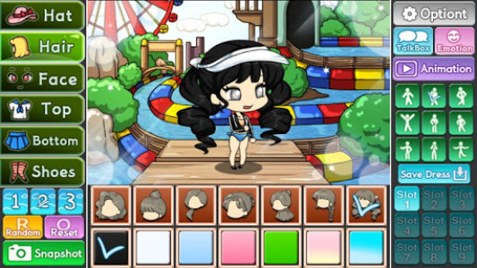 اسکرین شات 2 بازی Water Park Pretty Girl : dress up game