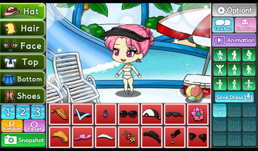 اسکرین شات 7 بازی Water Park Pretty Girl : dress up game