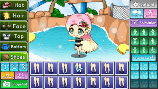 اسکرین شات 6 بازی Water Park Pretty Girl : dress up game