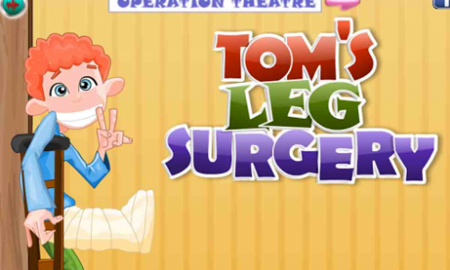 اسکرین شات بازی Tom Leg Surgery Doctor Game 1