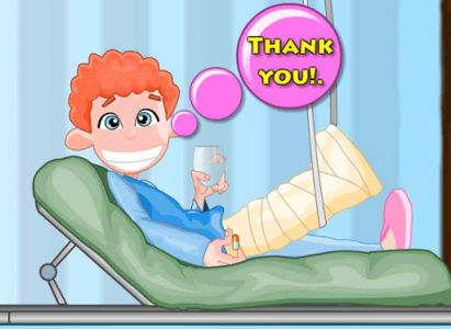 اسکرین شات بازی Tom Leg Surgery Doctor Game 8