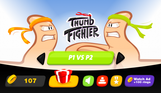 اسکرین شات بازی Thumb Fighter 1