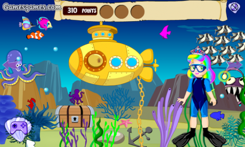 اسکرین شات بازی Underwater Escape - Girl Game 7