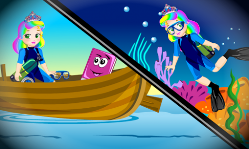 اسکرین شات بازی Underwater Escape - Girl Game 1