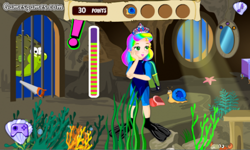 اسکرین شات بازی Underwater Escape - Girl Game 3