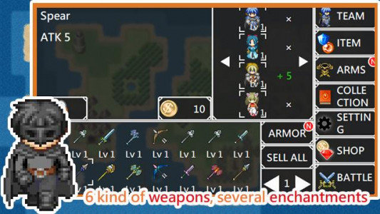 اسکرین شات 7 بازی Unlimited Skills Hero - RPG
